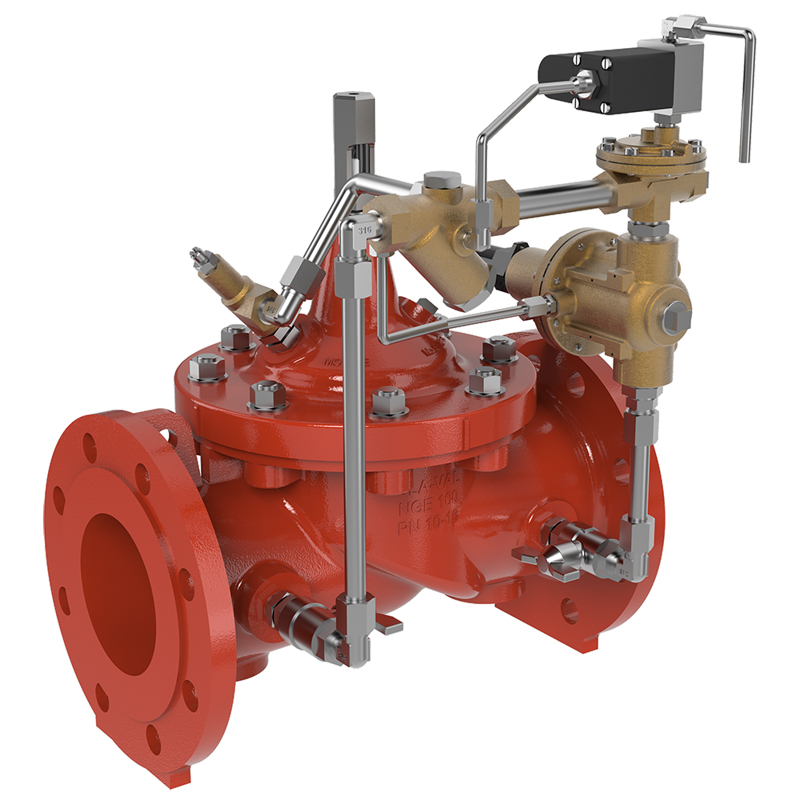 58E/D-01 Pressure Relief – Pressure Sustaining Valve with Solenoid Shut-Off